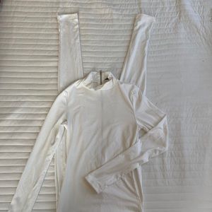 Fashion nova white jumpsuit